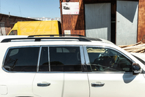 Lexus LX570/450d 2008–2022 Kompletní okenní lišty a lišty na sloupky (nerez) fotografie 8