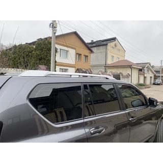 Střešní podélníky – originální design (šedé, 2 ks) Toyota Land Cruiser Prado 150 2009–2023 fotografie 3