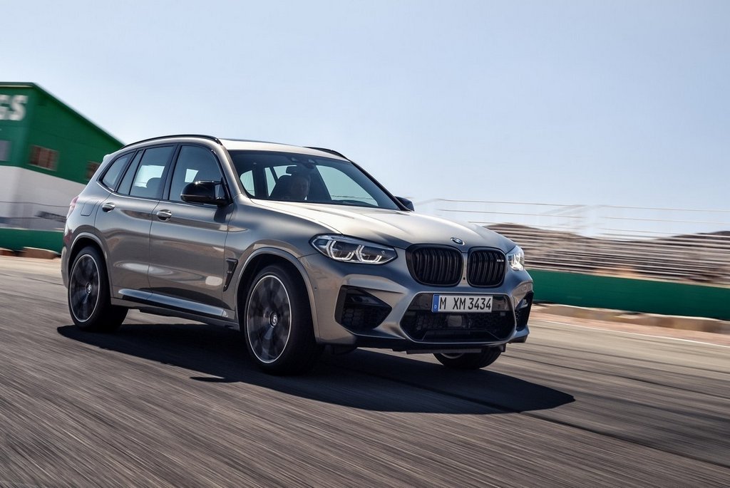 Nabušený crossover BMW X3 M s pohonem všech kol