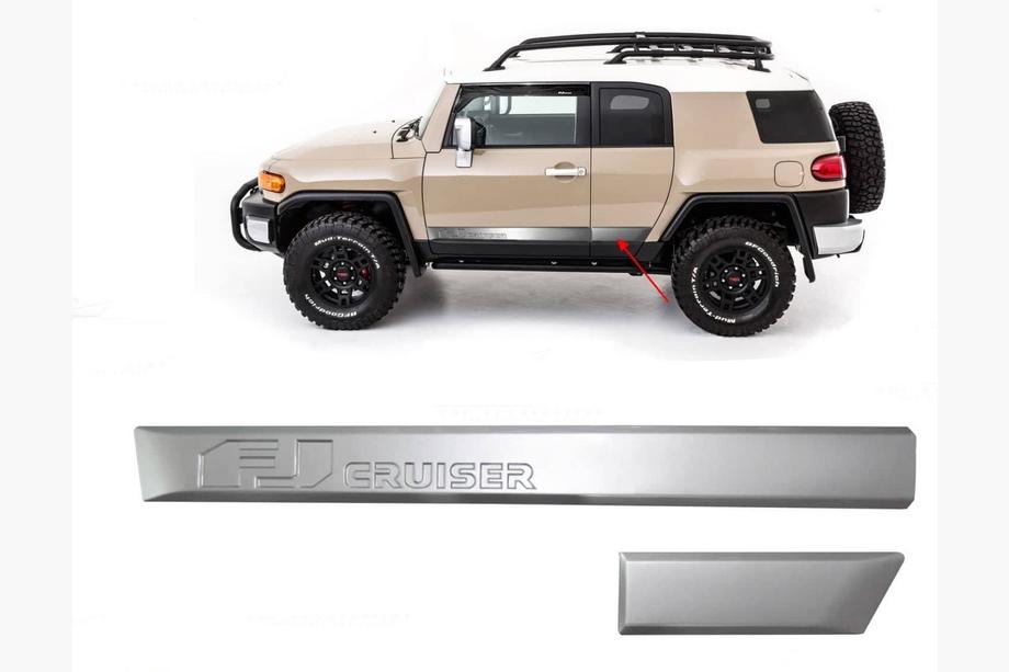 Toyota FJ Cruiser 2006–2022 Sada dveřních lišt Fotografie 1