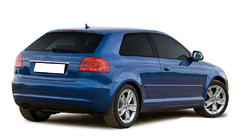 Audi A3 2003–2012 Zadní lišta (nerez) fotografie 1