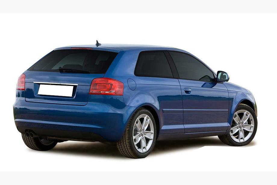 Audi A3 2003–2012 Zadní lišta (nerez) Image