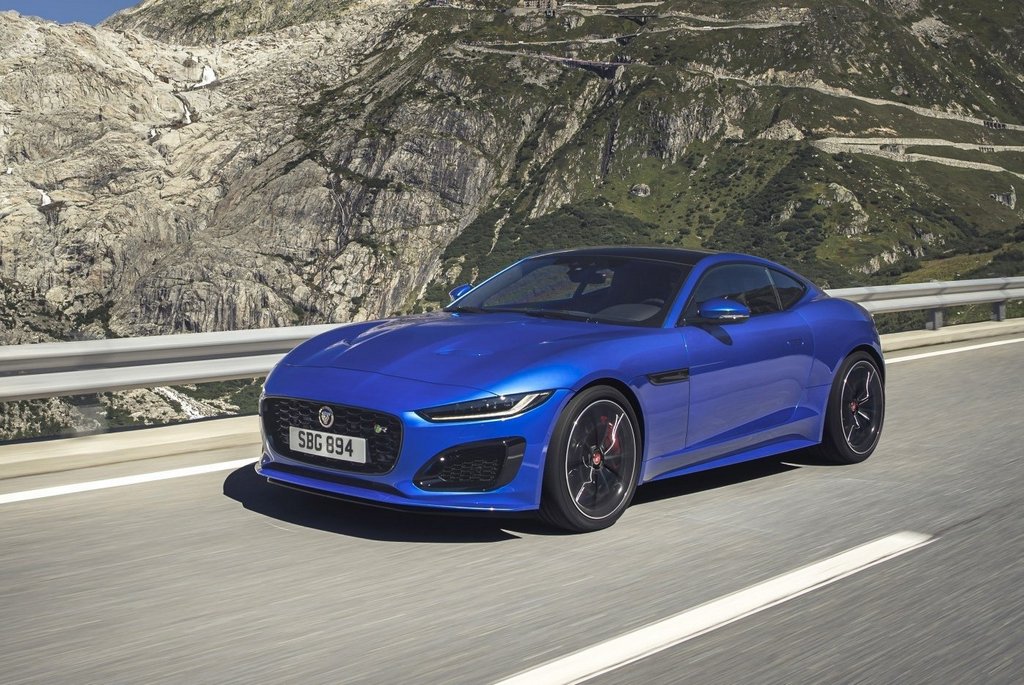 Modernizovaná verze sportovního kupé Jaguar F-Type Coupe