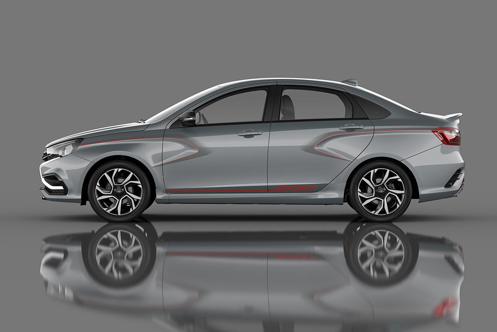 Sportovní modifikace sedanu Lada Sport Vesta