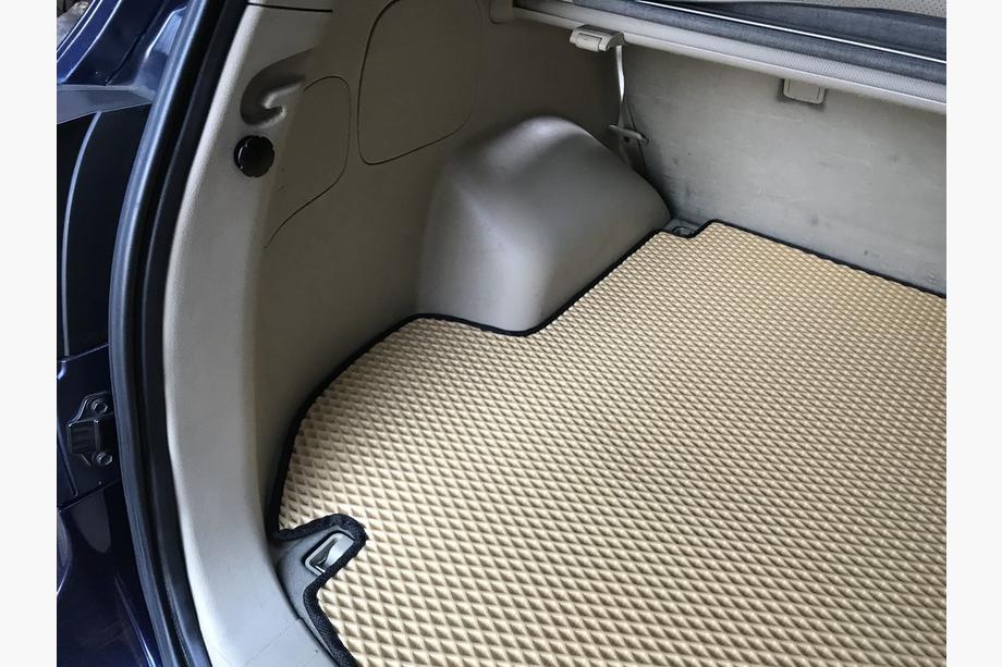 Hyundai Santa Fe 2 2006–2012 EVA rohož do kufru (béžová, pro 5 míst) Fotografie 2