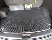 Hyundai Santa Fe 2 2006–2012 EVA rohož do kufru, černá (5 míst) fotografie 1