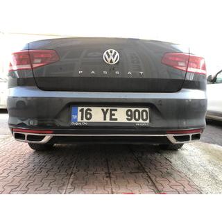 Sada nerezových nástavců výfuku Carmos SD/SW (2019+, 3 ks) fotografie 4