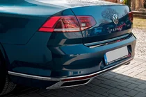 Volkswagen Passat B8 2015–2023 Nerezové kryty koncovek výfuku OmsaLine SD/SW (2019+, 3 ks) fotografie 2