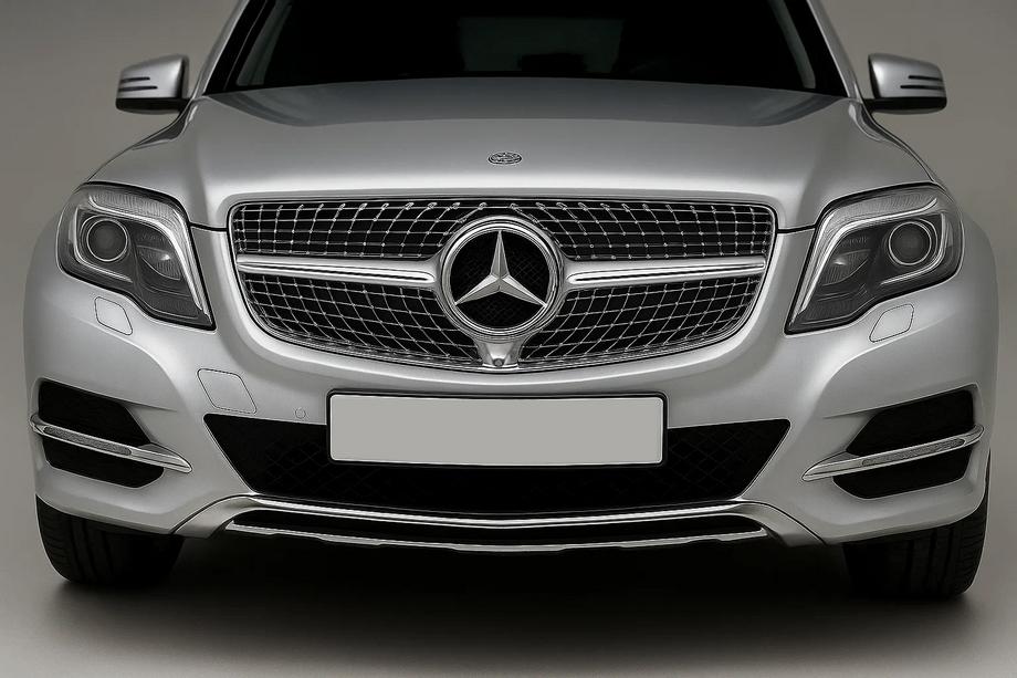 Mercedes GLK třída X204 2008–2015 Přední maska Diamond Silver (2013-2015) Image