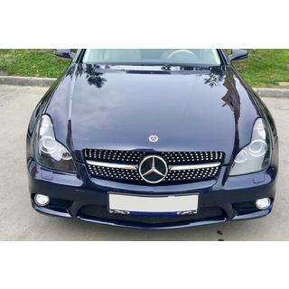 Přední maska chladiče (2005-2008, Diamond Silver) Mercedes CLS C219 2004–2010 fotografie 1