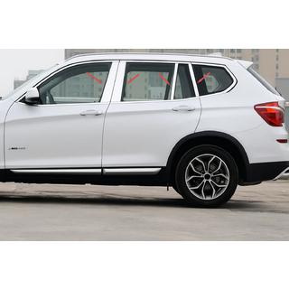 Nerezové kryty sloupků dveří BMW X3 F25 2011–2018 fotografie 1