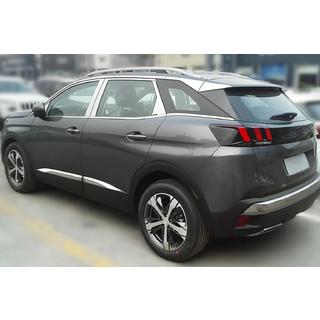Nerezové kryty sloupků dveří Peugeot 3008 2016–2023 fotografie 2