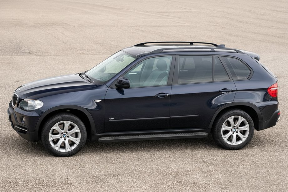 BMW X5 E70 2007–2013 Boční nášlapy Allmond Black (2 ks, hliník) Image