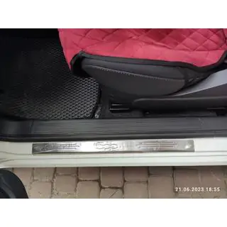 Nerezové kryty prahů 500 (Carmos, 2 ks)