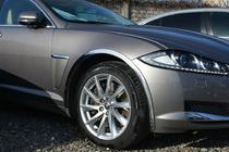 Jaguar XF 2009–2016 Nerezové lišty na lemy blatníků (4 ks) fotografie 2