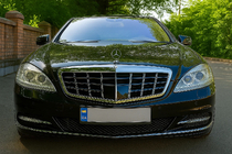 Mercedes S-class W221 2005–2013 Maska chladiče GT Panamericana (2009-2013) fotografie 2