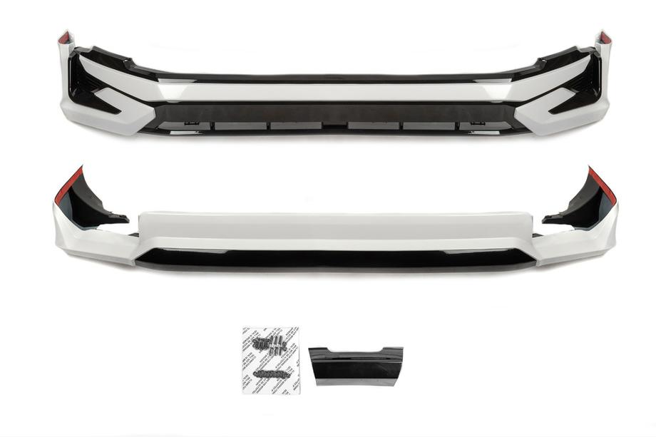 Toyota Land Cruiser Prado 150 2009–2023 Nástavce předního a zadního nárazníku 2023-Designs (2017-) Černá barva Image