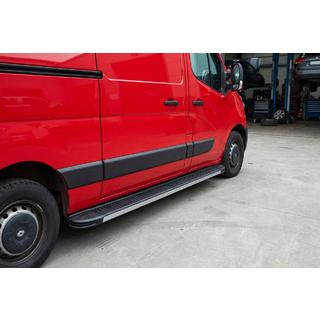 Boční nášlapy Maya V1 (2 ks, hliník) Opel Movano 2010–2021 fotografie 1