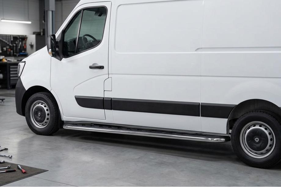 Opel Movano 2010–2021 Boční nášlapy Maydos V1 (2 ks, hliník) Image