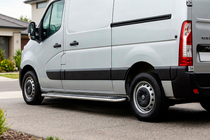 Opel Movano 2010–2021 Boční nášlapy Maydos V2 (2 ks, hliník) fotografie 1