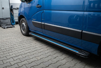 Renault Master 2011–2023 Boční nášlapy Maya Blue (2 ks, hliník) fotografie 1