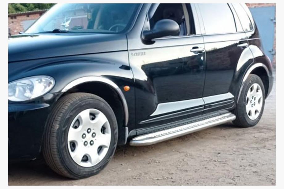 Chrysler PT Cruiser 2000–2010 Nerezové lišty na lemy blatníků (4 ks) Fotografie 1