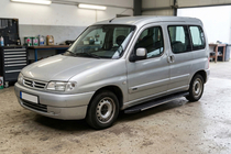 Citroen Berlingo 1996–2008 Boční prahy Bosphorus Grey (2 ks, hliník) fotografie 1