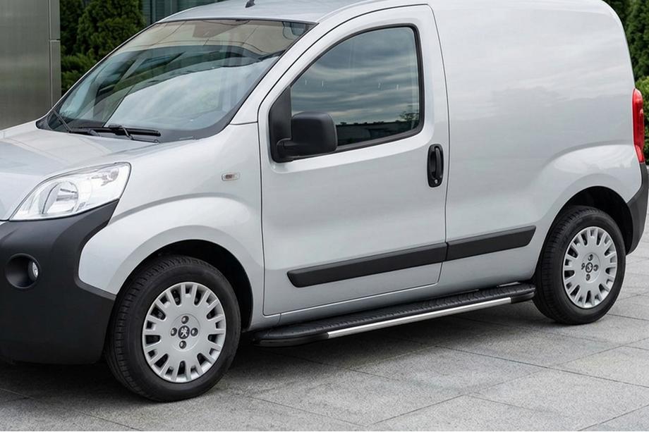 Citroen Nemo 2007–2017 Boční prahy Bosphorus Grey (2 ks, hliník) Image
