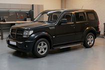 Dodge Nitro 2006–2011 Boční prahy Bosphorus Grey (2 ks, hliník) fotografie 1