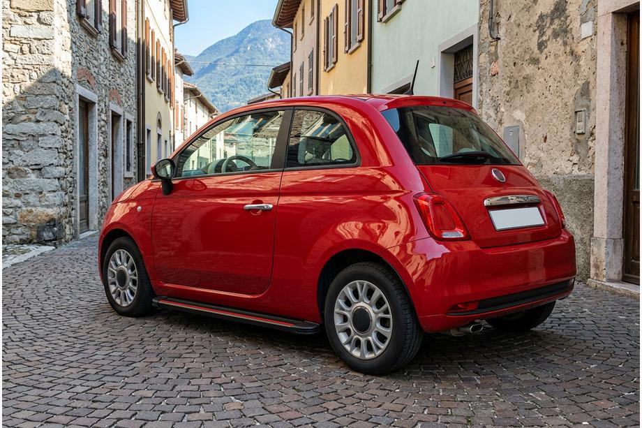 Fiat 500/500L 2013–2022 Boční nášlapy Maya Red (2 ks, hliník) Image