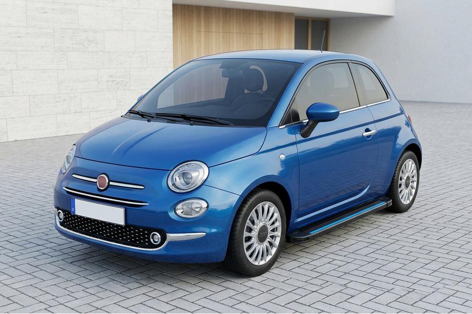 Fiat 500/500L 2013–2022 Boční nášlapy Maya Blue (2 ks, hliník) Image