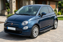 Fiat 500/500L 2013–2022 Boční prahy Bosphorus Grey (2 ks, hliník) fotografie 1