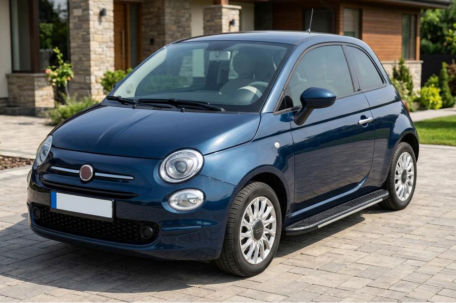 Fiat 500/500L 2013–2022 Boční prahy Bosphorus Grey (2 ks, hliník) Image
