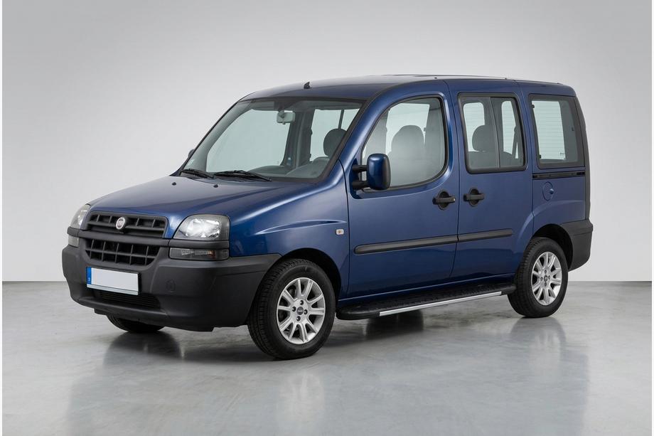 Fiat Doblo I 2001–2005 Boční prahy Bosphorus Grey (2 ks, hliník) Image