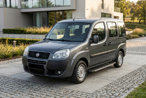 Fiat Doblo I 2005–2010 Boční prahy Bosphorus Grey (2 ks, hliník) fotografie 1