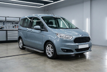 Ford Courier 2014–2023 Boční prahy Maydos V2 (2 ks, nerez) fotografie 1