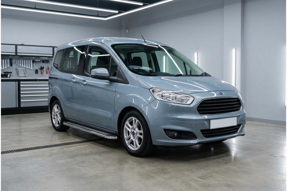 Ford Courier 2014–2023 Boční prahy Maydos V2 (2 ks, nerez) Image