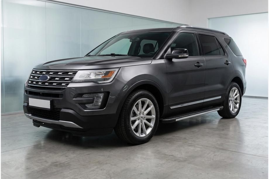 Ford Explorer 2011–2019 Boční prahy Bosphorus Grey (2 ks, hliník) Image