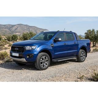 Boční prahy Bosphorus Grey (2 ks, hliník) Ford Ranger 2011–2022 fotografie 1
