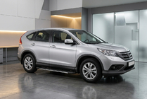 Honda CRV 2012–2016 Boční prahy Bosphorus Grey (2 ks, hliník) fotografie 1