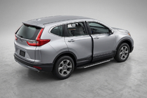 Honda CRV 2017–2022 Boční prahy Bosphorus Grey (2 ks, hliník) fotografie 1