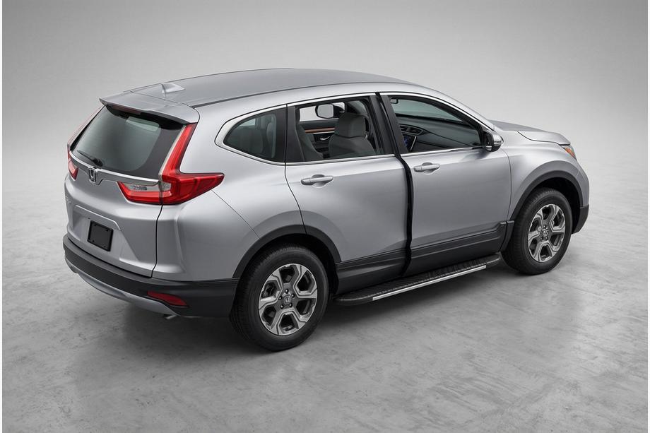 Honda CRV 2017–2022 Boční prahy Bosphorus Grey (2 ks, hliník) Image