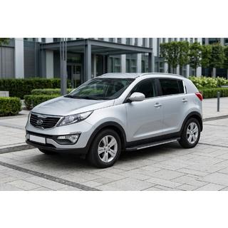 Boční prahy Bosphorus Grey (2 ks, hliník) Kia Sportage 2010–2015 fotografie 1