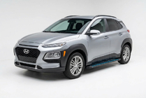 Hyundai Kona 2017–2023 Boční nášlapy Maya Blue (2 ks, hliník) fotografie 1