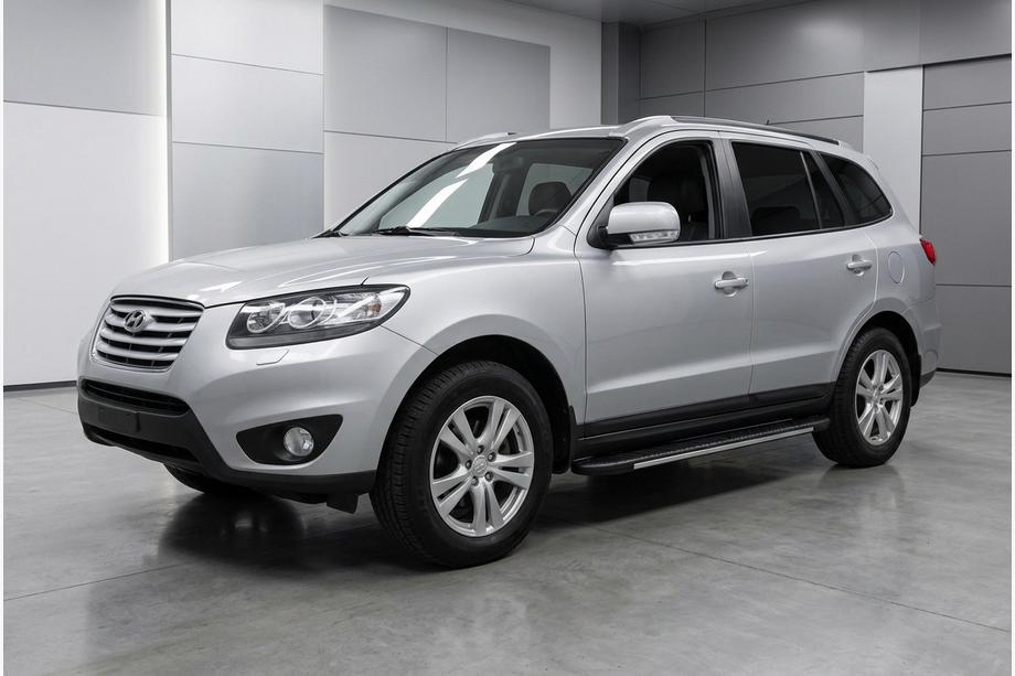 Hyundai Santa Fe 2 2006–2012 Boční prahy Bosphorus Grey (2 ks, hliník) Image
