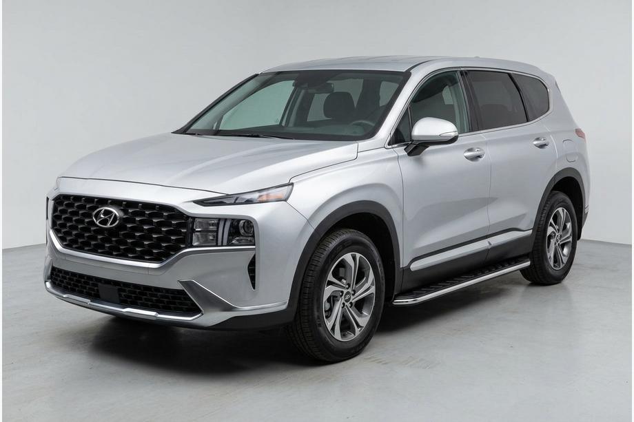 Hyundai Santa Fe 4 2018–2023 Boční nášlapy Maydos V1 (2 ks, hliník / nerez) Image