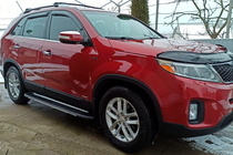 Kia Sorento II XM 2009–2014 Boční prahy Bosphorus Grey (2 ks, hliník) 2013–2016 fotografie 10