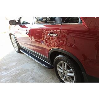 Boční prahy Bosphorus Grey (2 ks, hliník) Kia Sorento II XM 2009–2014 fotografie 3
