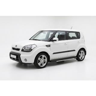 Boční prahy Bosphorus Grey (2 ks, hliník) Kia Soul I 2008–2013 fotografie 1