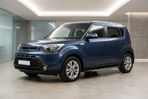Kia Soul II 2013–2018 Boční prahy Bosphorus Grey (2 ks, hliník) fotografie 1